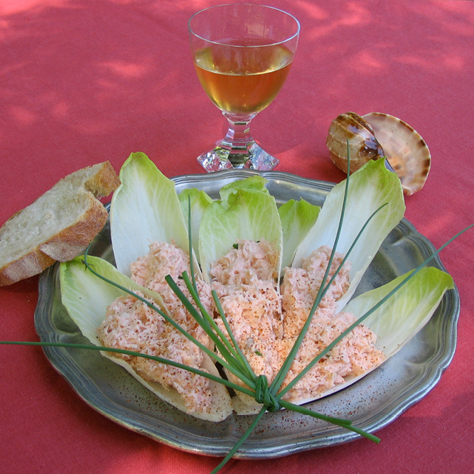 Crème de carottes aux moules